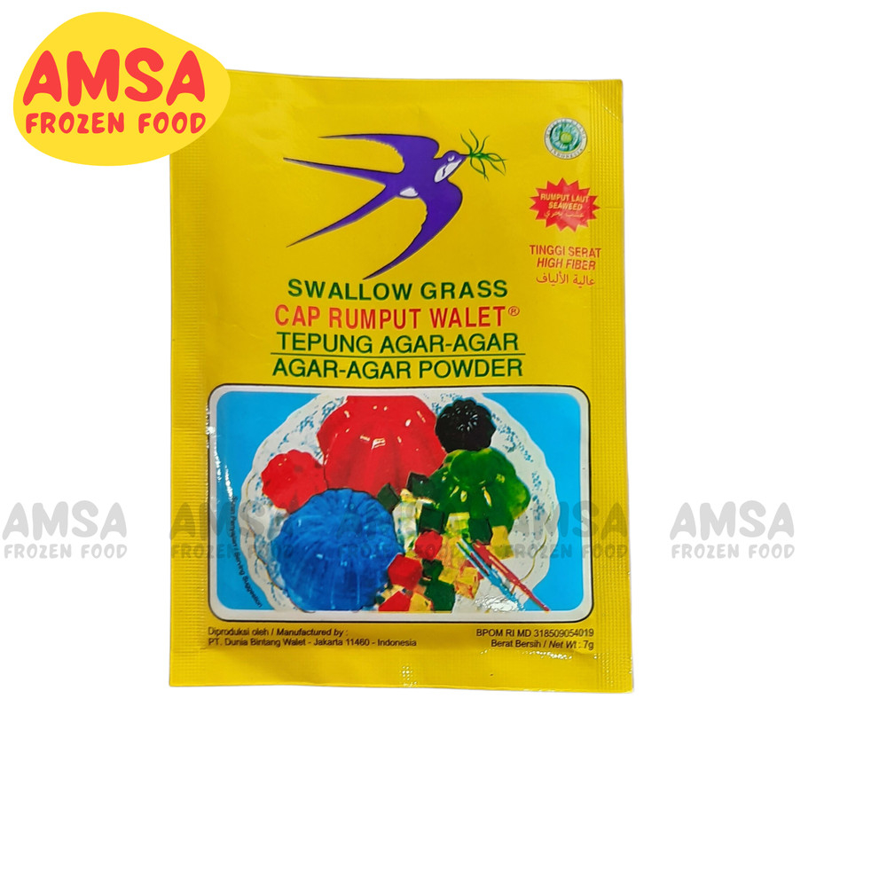 

Swallow Globe Agar Agar Putih 7 Gr / Ager Ager Plain