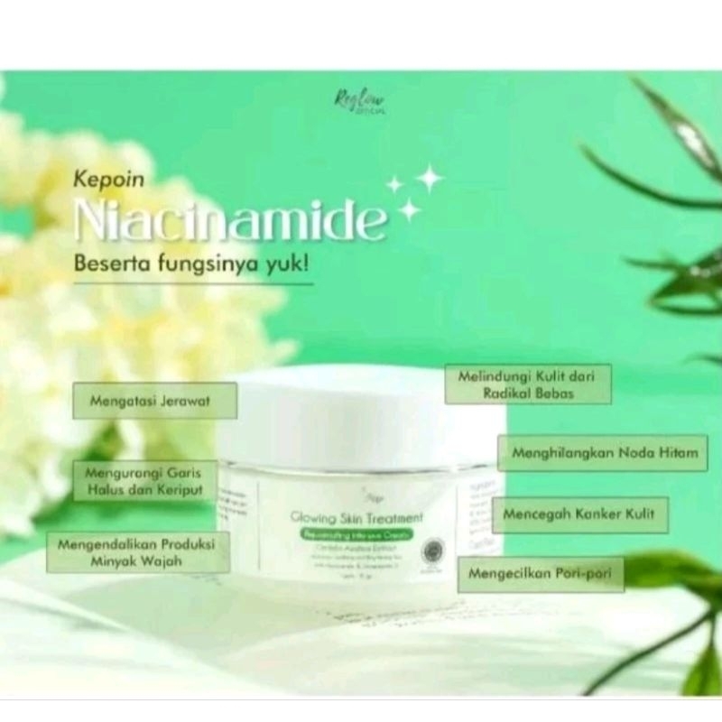 REGLOW DR SHINDY SKINCARE / REGLOW INTENSIVECREAM /REGLOW OFFICIAL / SERUM /KRIM SIANG.