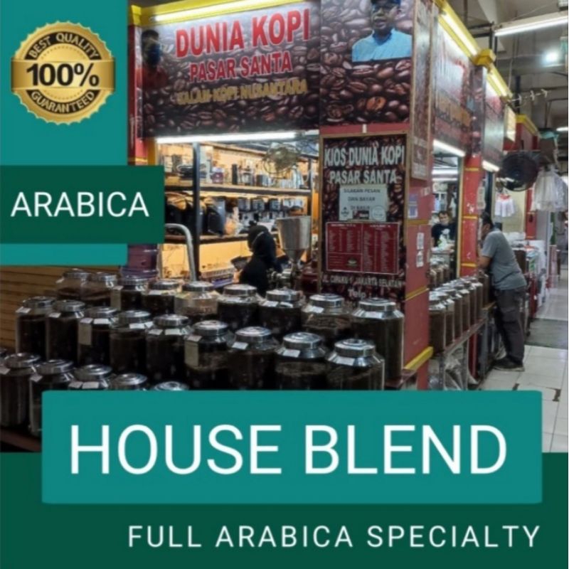 

Kopi House Blend Full Arabika Specialty