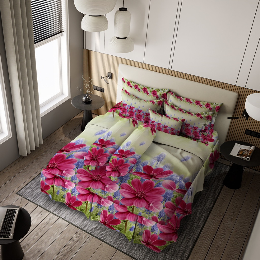 Sprei Nyenyak Set Sprei & Bed Cover King Rumbai