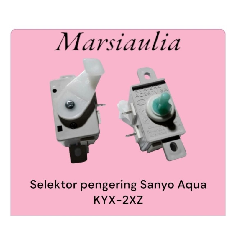 Selektor pengering Sanyo Aqua KYX-2XZ selector spin buang kyx 2xz