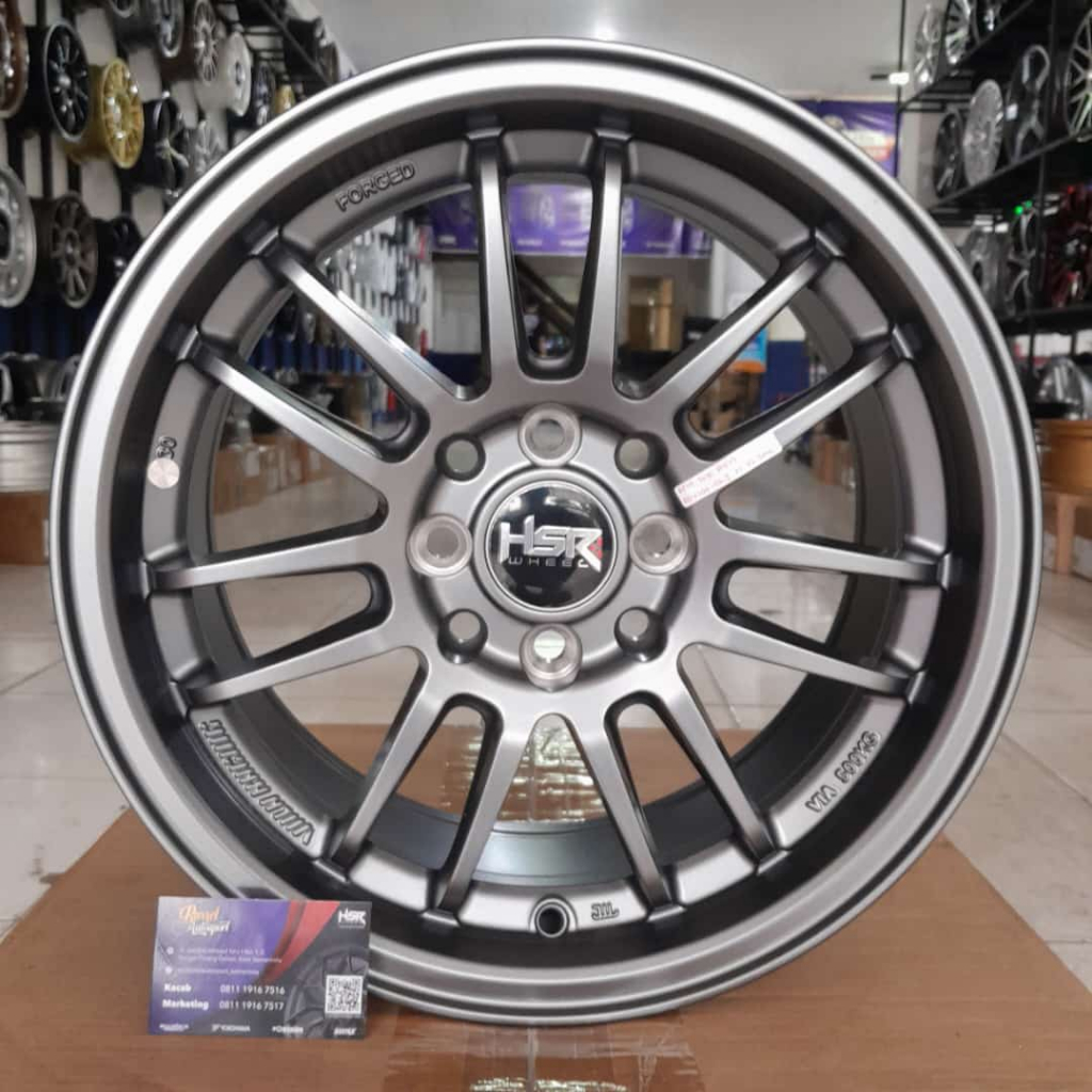 PAKET VELG MOBIL DAN BAN RING 16 HSR BAN 195 50 R16 ACCELERA PHI FREE ONGKIR