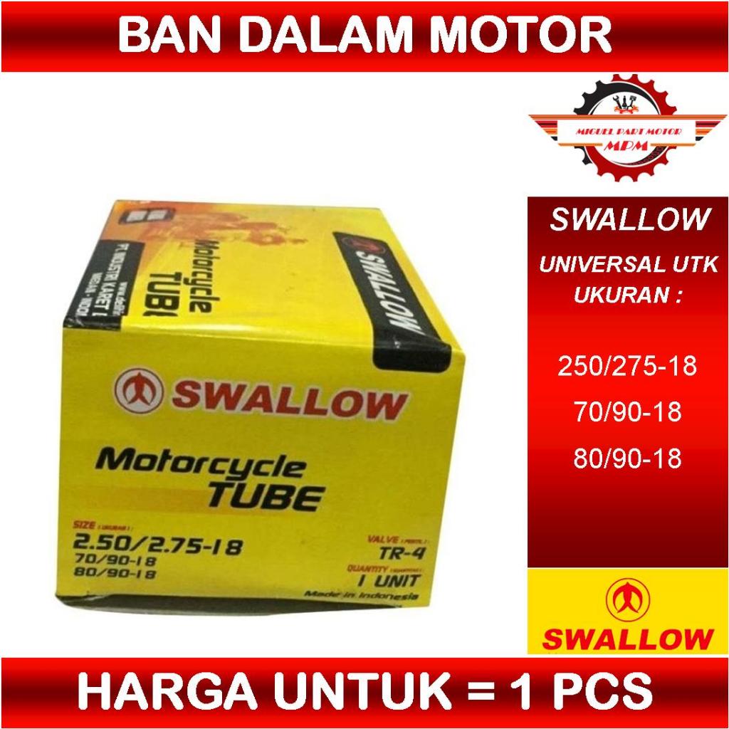 Ban dalam motor swallow 250/275 ring 18 80/90 ring 18 ban dalam motor suzuki thunder 125
