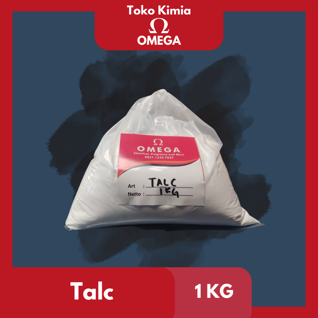Talc Powder / Talc Liaoning / Talk Bubuk Resin 1 Kg