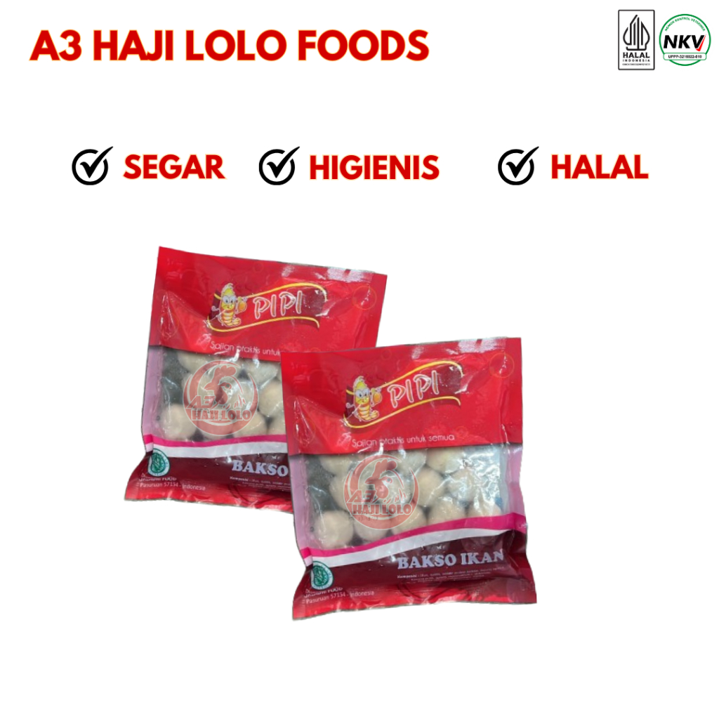 

Bakso Ikan Pina 250 Gr