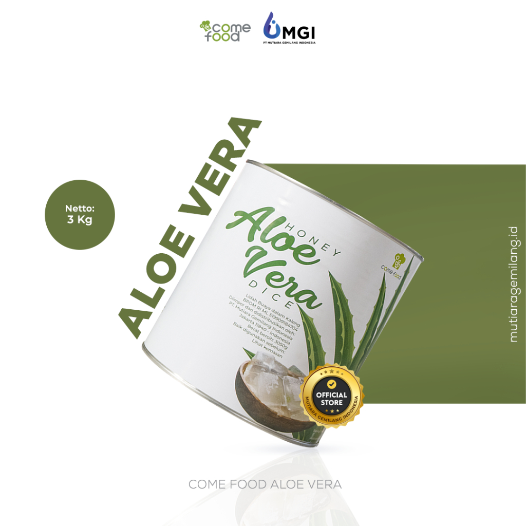 

Mutiaragemilang.id Comefood ALOE VERA 3 KG Topping Minuman Kekinian Premium