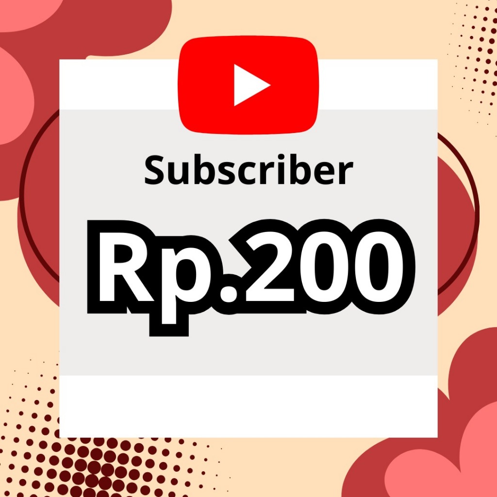 Jasa Booster Youtube -  Tambah Subscribers Youtube - S10