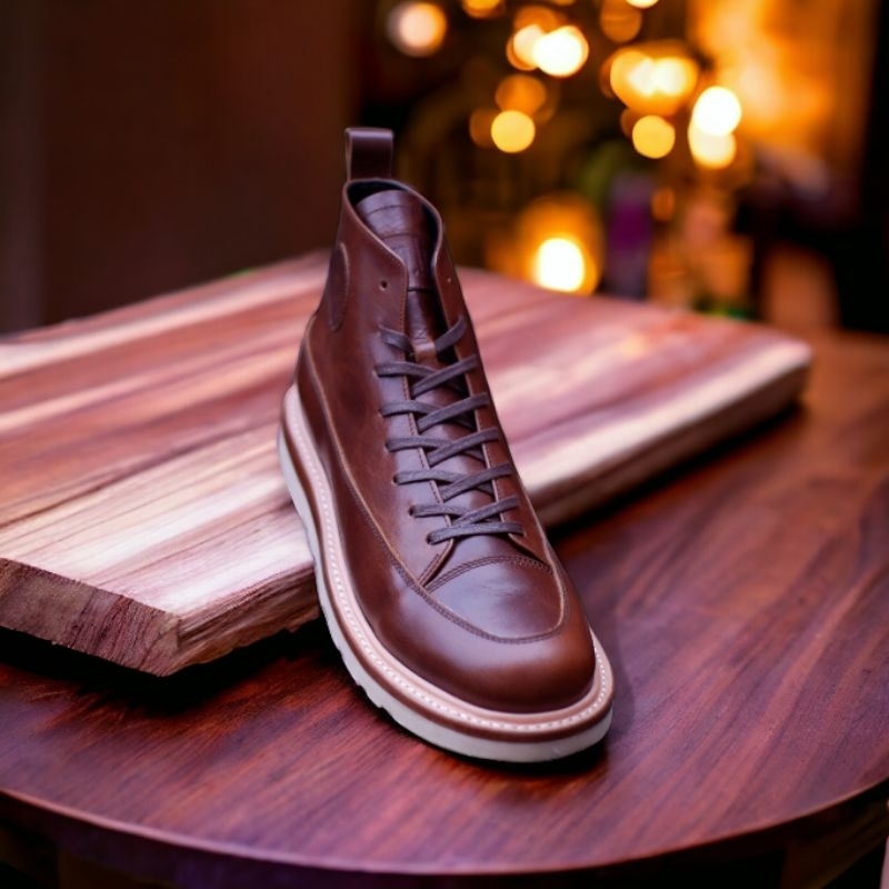 Map Inc Absolution Premium - Sepatu Sneaker Sneakers Kulit Sapi Asli Premium