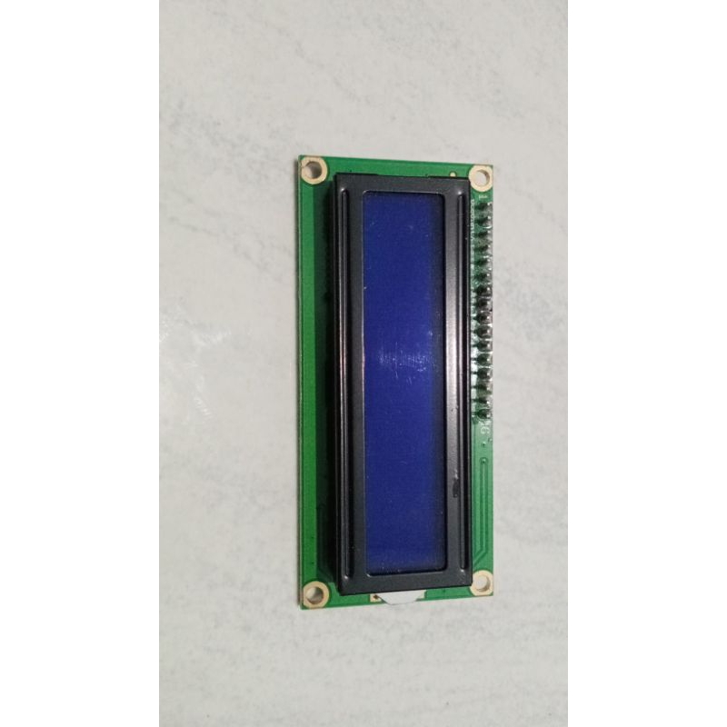 LCD I2C 16x2 layar biru (bekas/second)