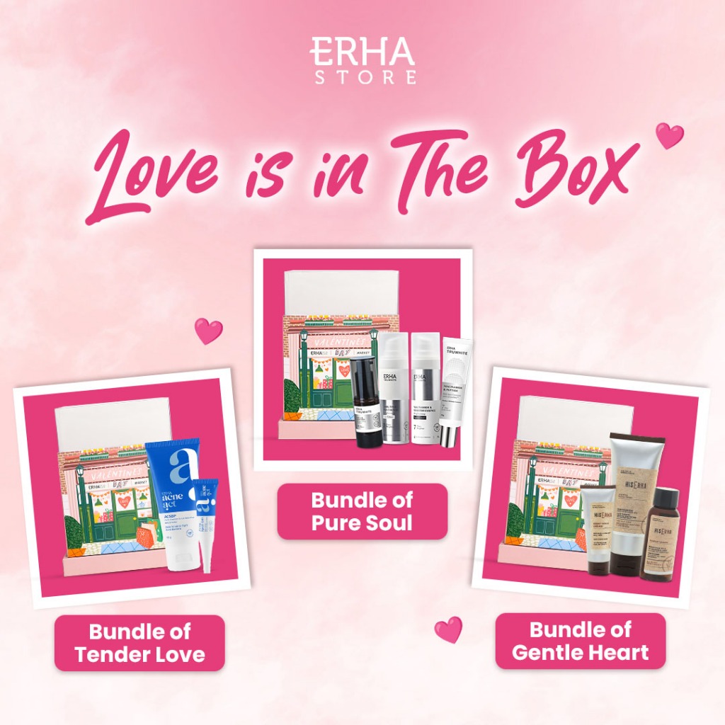 ERHA Valentine Gift Set - Paket Skincare Spesial Valentine