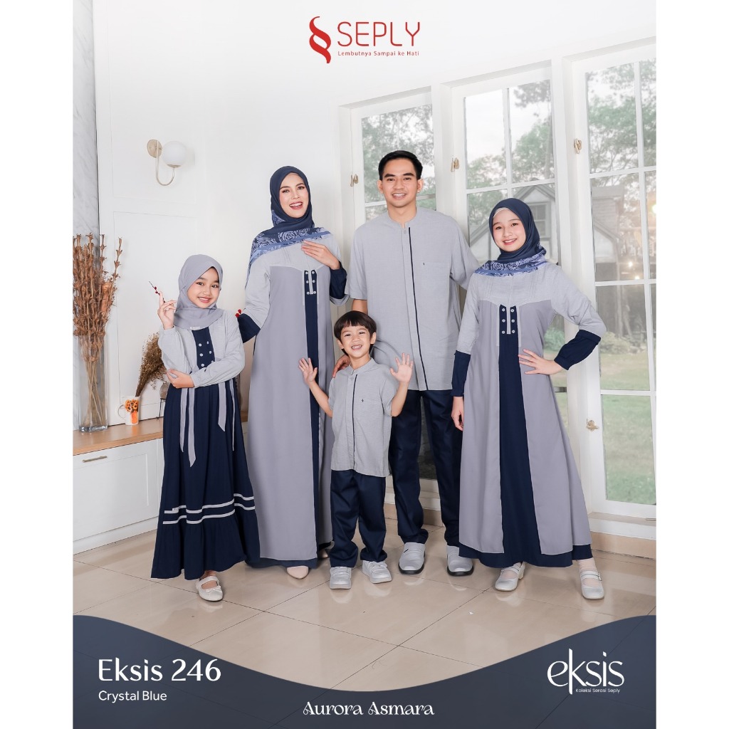 Sarimbit Seply Eksis 246 Crystal Blue, Kaseo 218, Meyra 238, Kliko 156, Selia 155