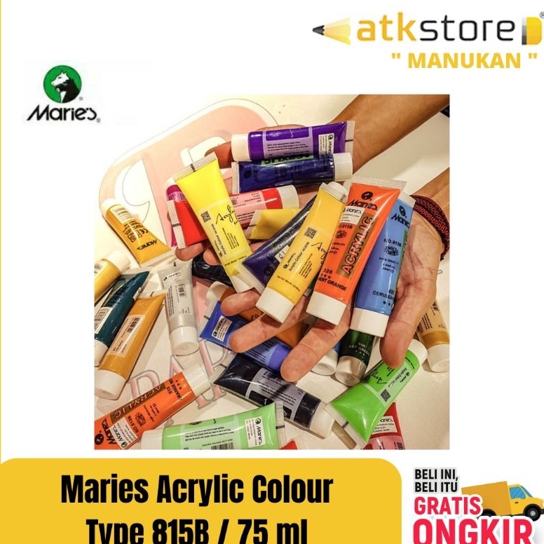 

ART V93X Maries Acrylic Colour Type 815B 75 ml Cat Akrilik maries