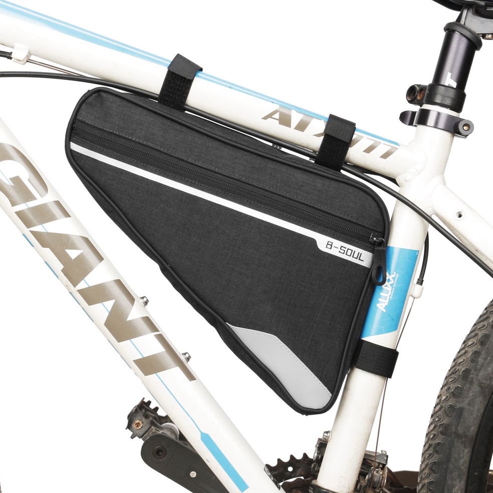 Best Seller Tas Frame Segitiga Sepeda Triangle Frame Bag Pouch waterproof Ukuran Besar