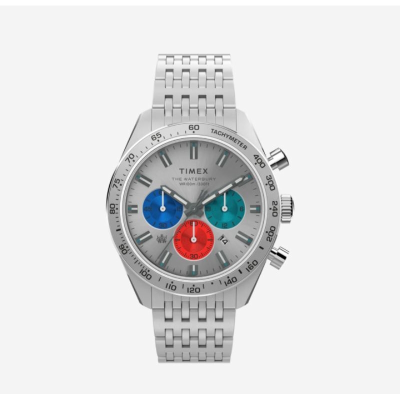 Timex TW2V42400 Waterbury Dive Jam Tangan Pria Chronograph Original