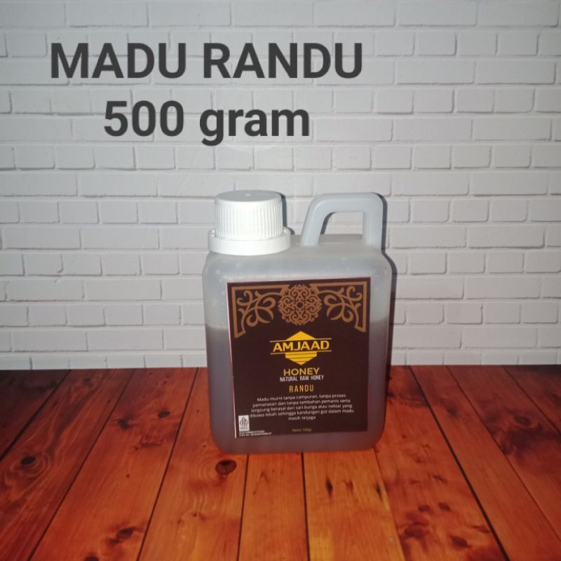 

Amjaad honey- Madu randu asli murni 500gr