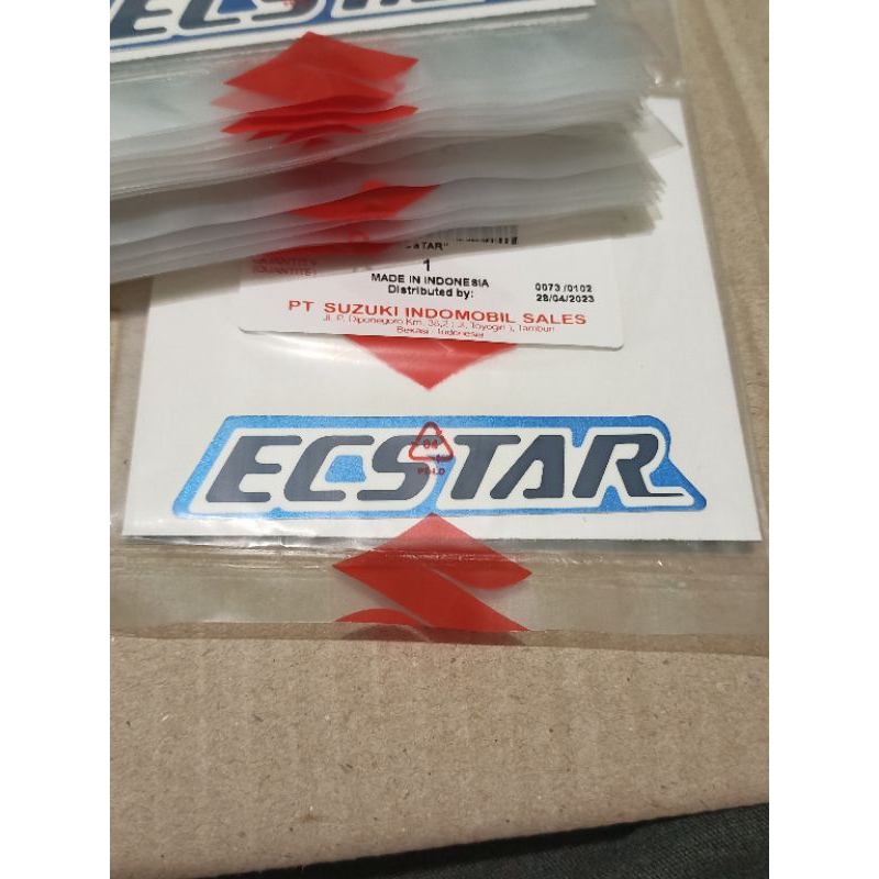 STICKER ECSTAR SUZUKI ORIGINAL SGP