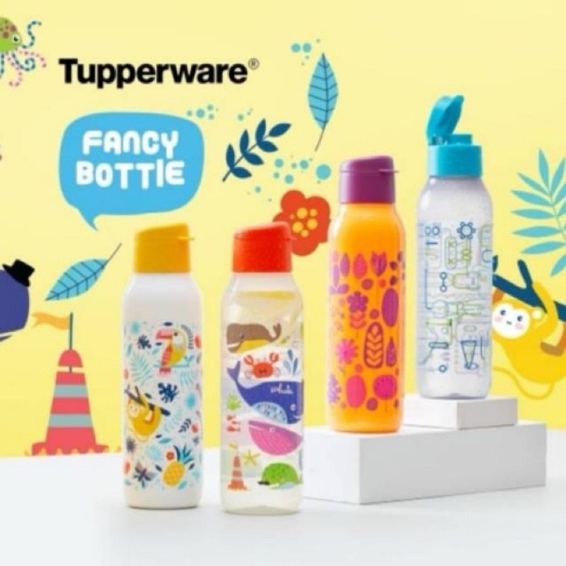 Fancy bottle 750 ml tupperware