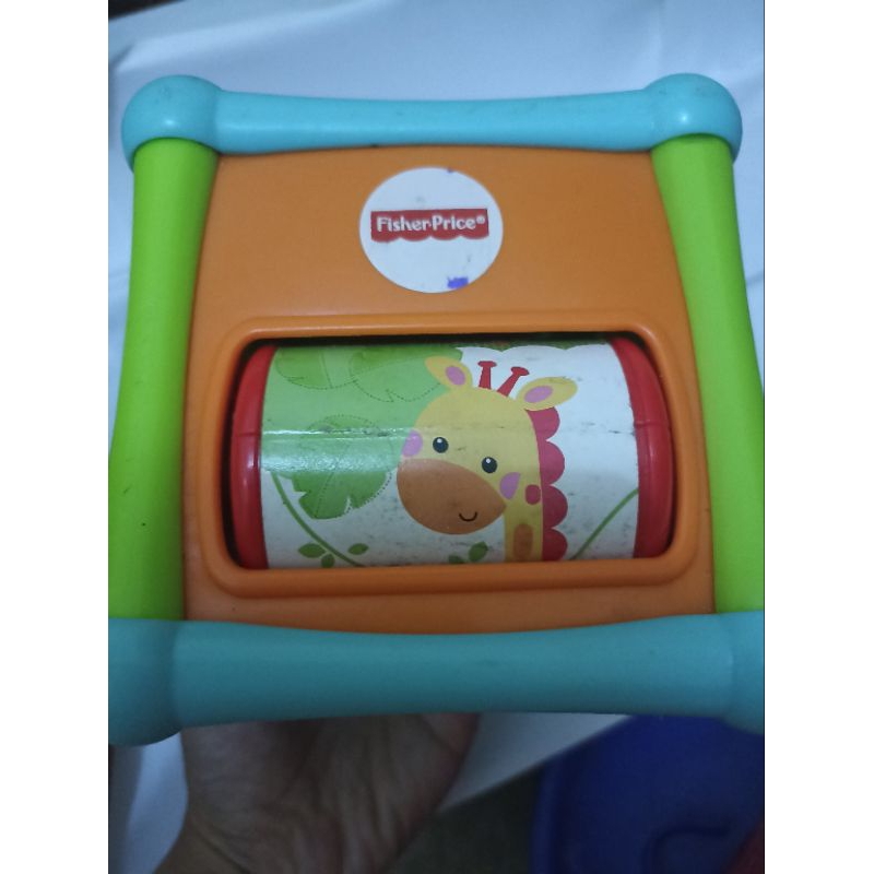Fisher Price Animal Activity Cube Mainan Bayi-Preloved