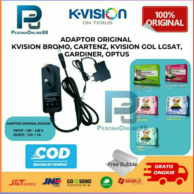 Adaptor Kvision GOL Orginal Gardiner Optus Lgsat