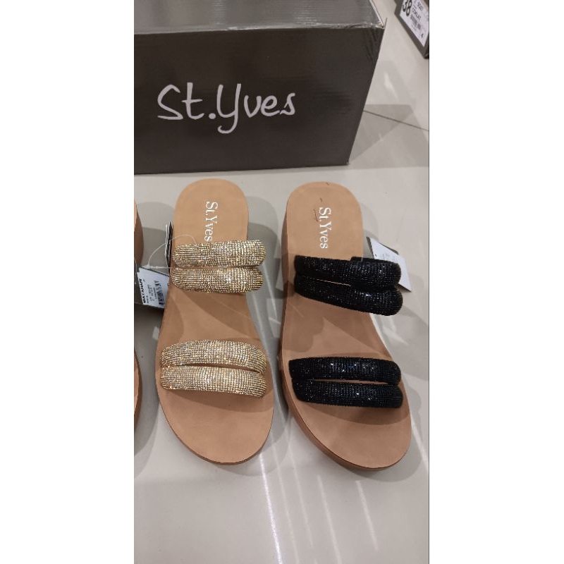 St.yves sandal wedges wanita