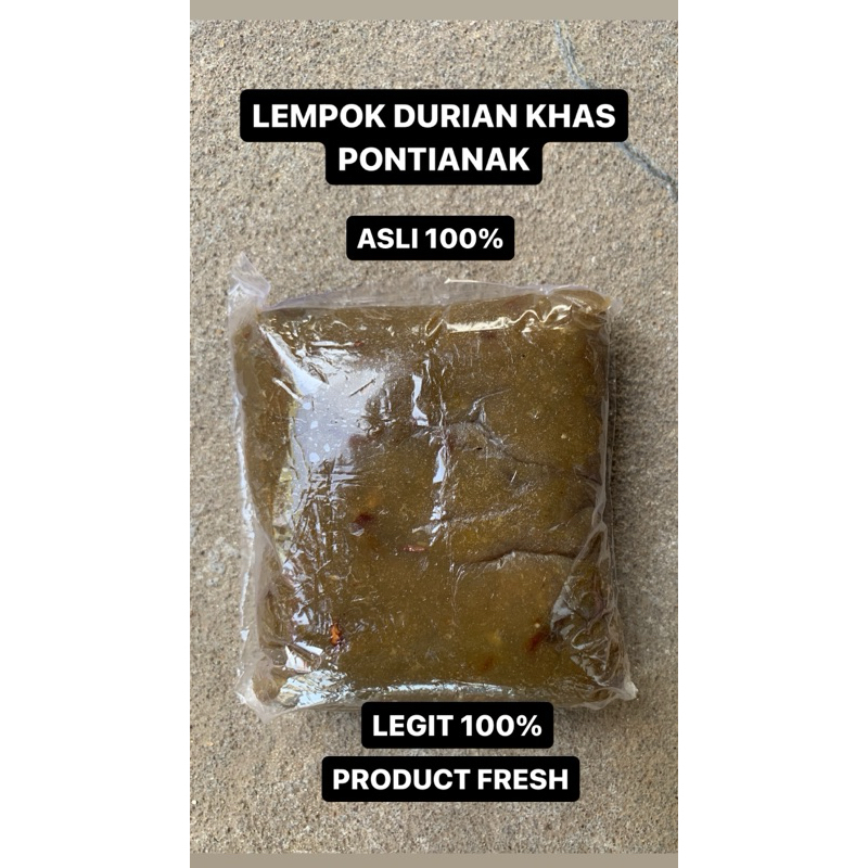 

LEMPOK DURIAN | DODOL DURIAN KHAS PONTIANAK ASLI 100%..PRODUK KUALITAS