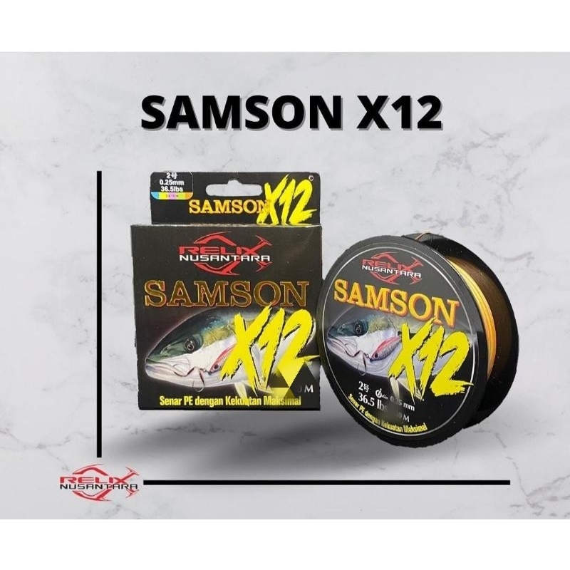 Senar PE Samson X12 600 Meter Relix Nusantara
