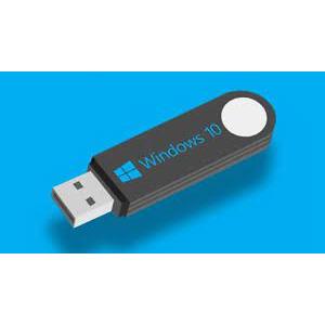 USB Flashdisk Bootable Installer Windows 10 Install Ulang 16GB