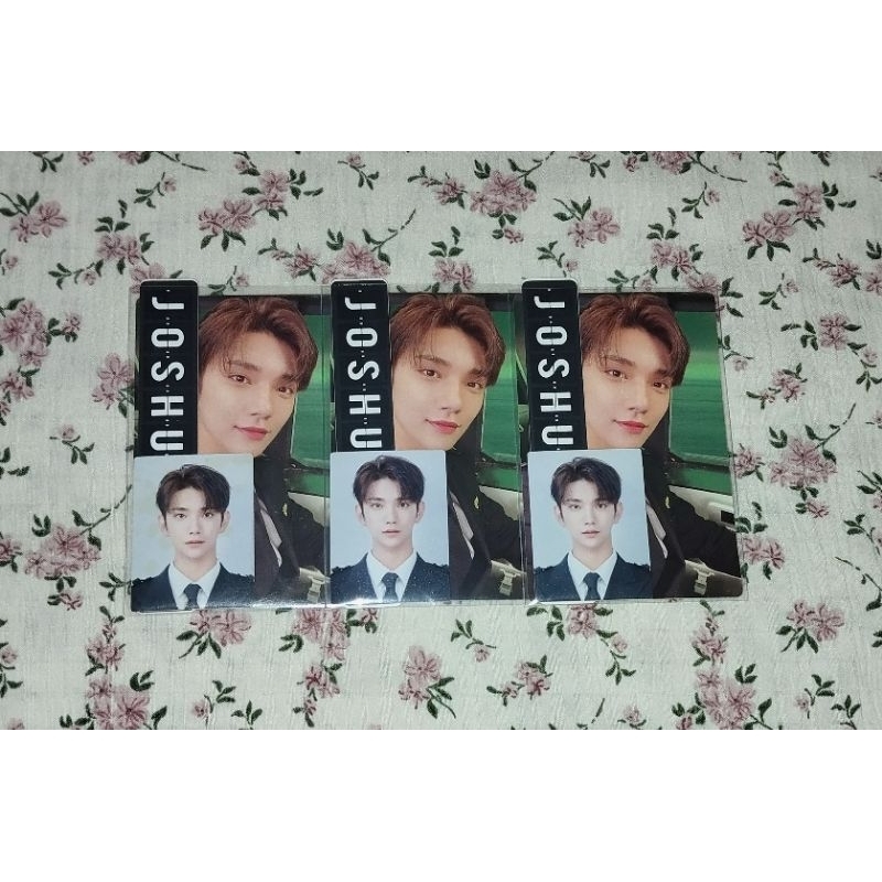 [READY STOCK] PHOTOCARD SEVENTEEN JOSHUA PILOT BUNDLE & JEONGHAN TC SELCA CARATLAND 2022