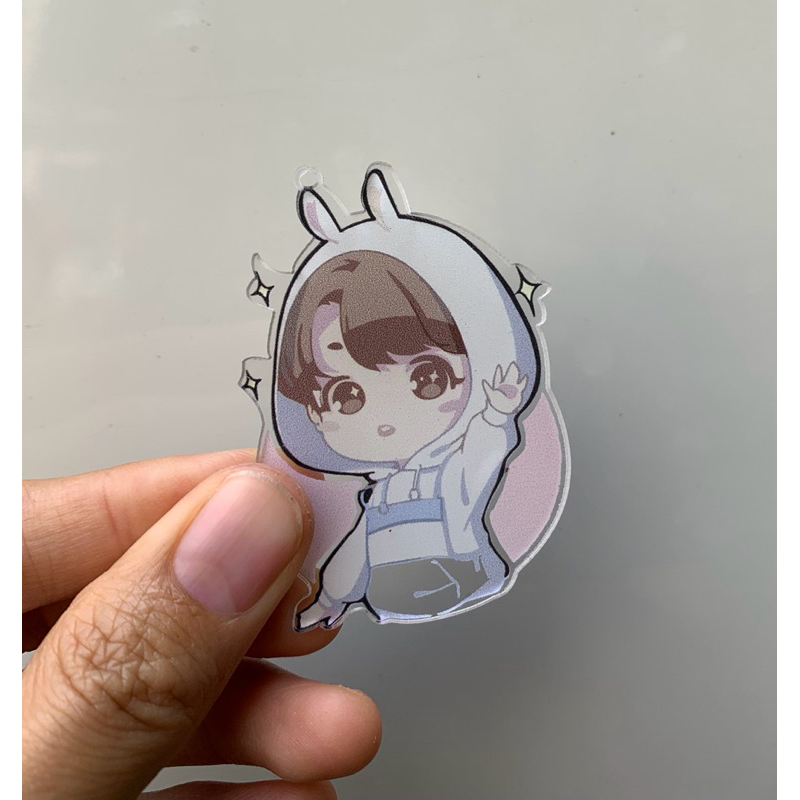 [Unaverse] GANTUNGAN KUNCI NCT DREAM GLITCH MODE Blue Ice Keychain Akrilik Jeno Jaemin Keychain NCT 