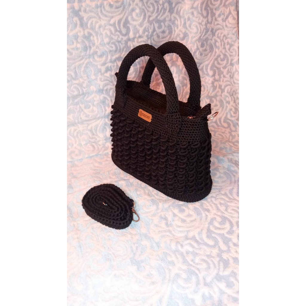 Tas rajut cantik, kekinian, dan murah