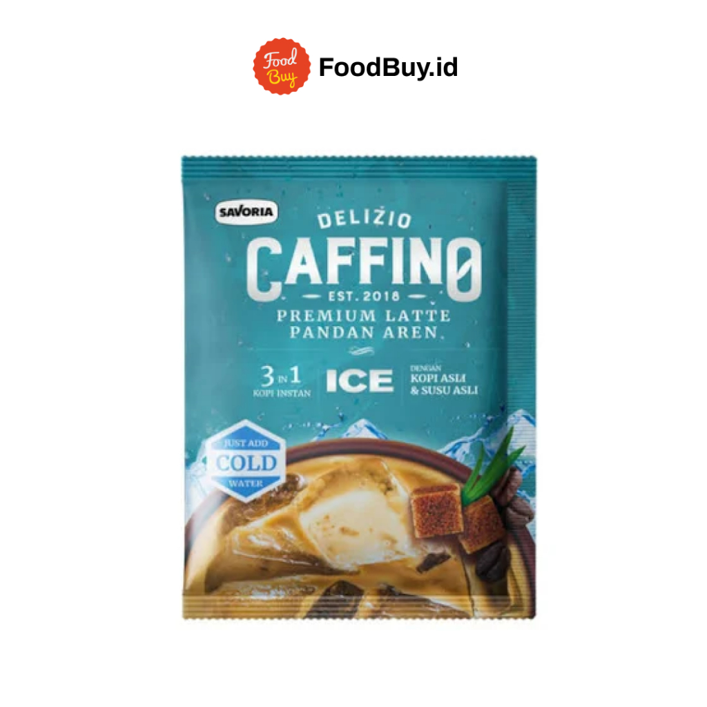 

Delizio Caffino Premium Latte Pandan Aren 27gr