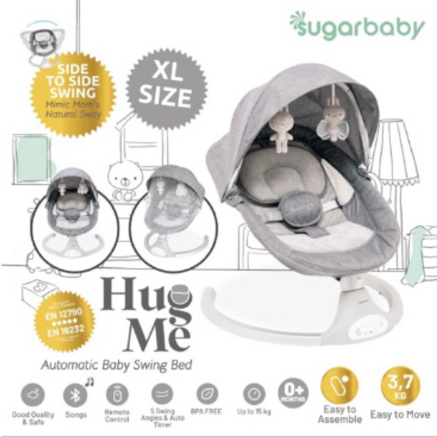 Automatic Baby Swing Bed Sugar Baby Bouncer