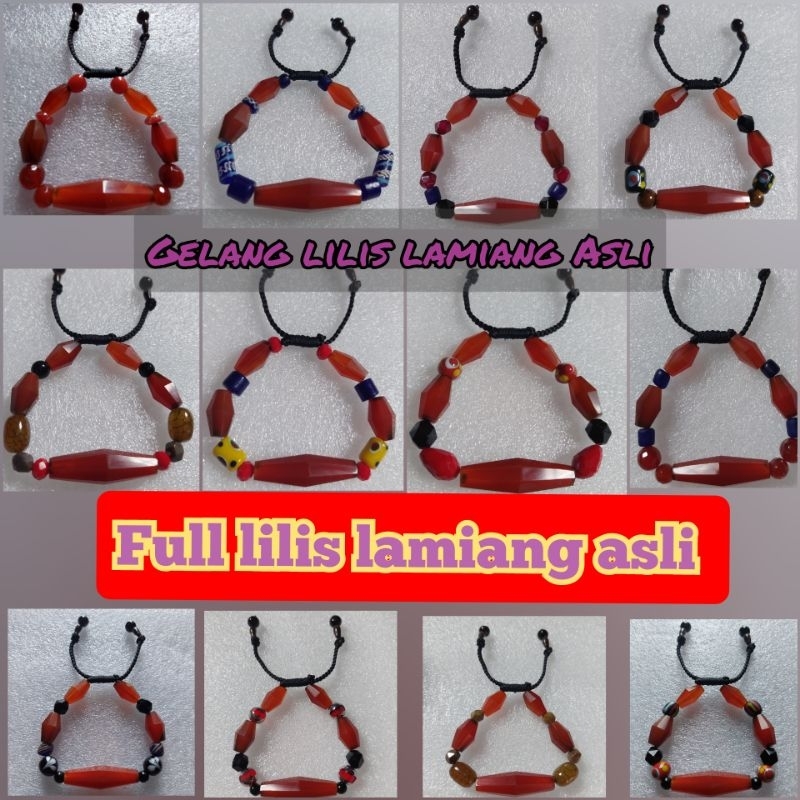 GELANG FULL LILIS LAMIANG ASLI