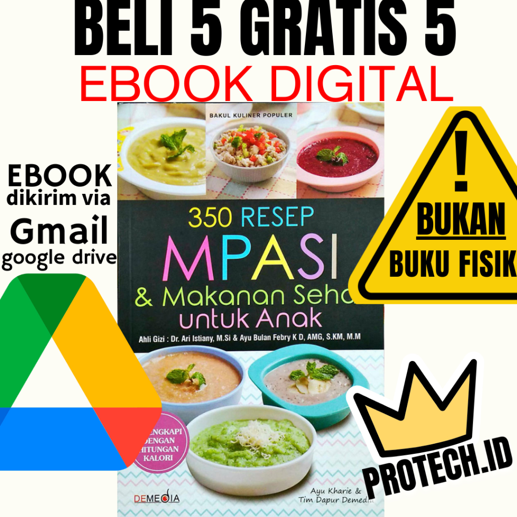 

(77) 350 resep mpasi & makanan sehat untuk anak