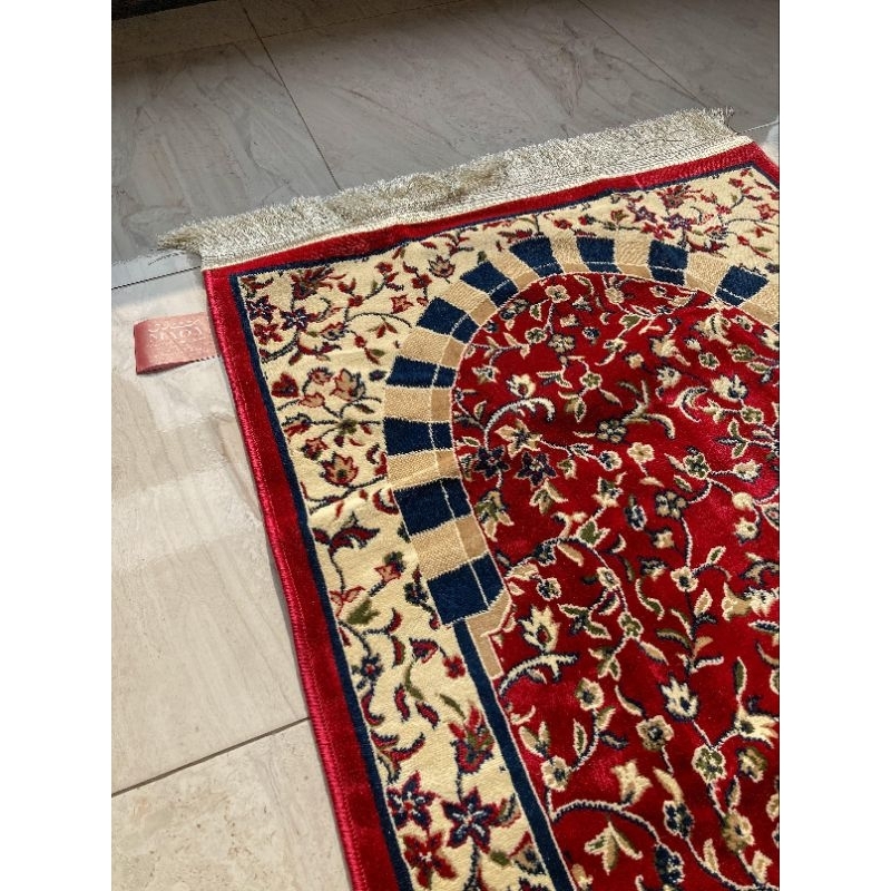 Sajadah Rawdah Raudah Roudhoh Asli Madinah Mekkah | Merk Mada