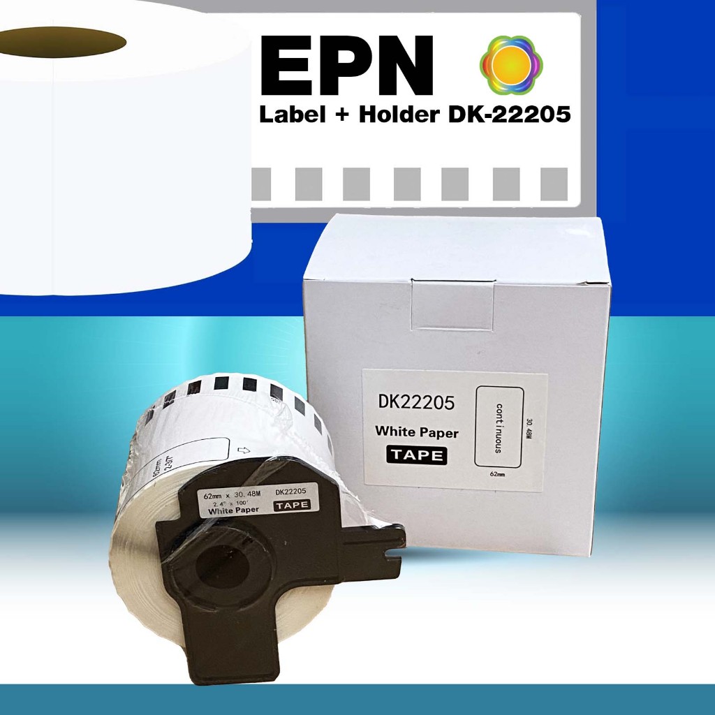 

Brother Label Tape DK-22205 DK-22210 Refill Etiket Continuous Length Termal Paper Tape DK22205 / 22205 / DK22210 compatible Printer P Touch QL 1050 1050N 1060N 500 500A/BS/BW 550 560 560VP/YX 570 580 580N 650TD 700 710W/WSP 720NW 800 810W 820 1100 1110NWB