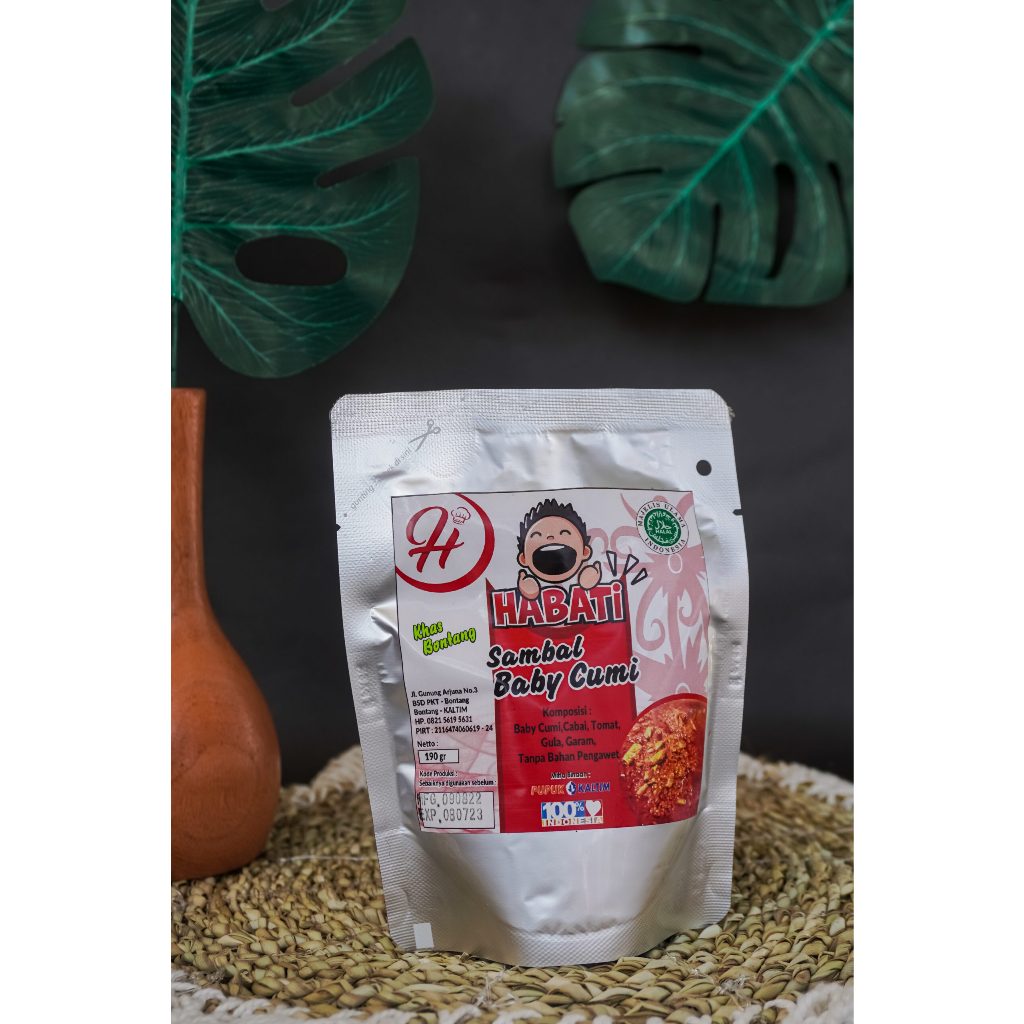 

SAMBAL BABY CUMI 190 g | HABATI