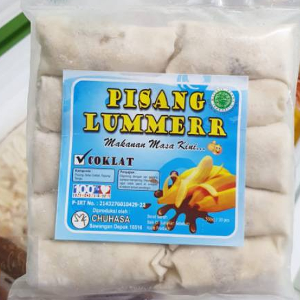 

Pisang Lummerr ( Lumer ) Rasa Coklat Chuhasa 500 gr