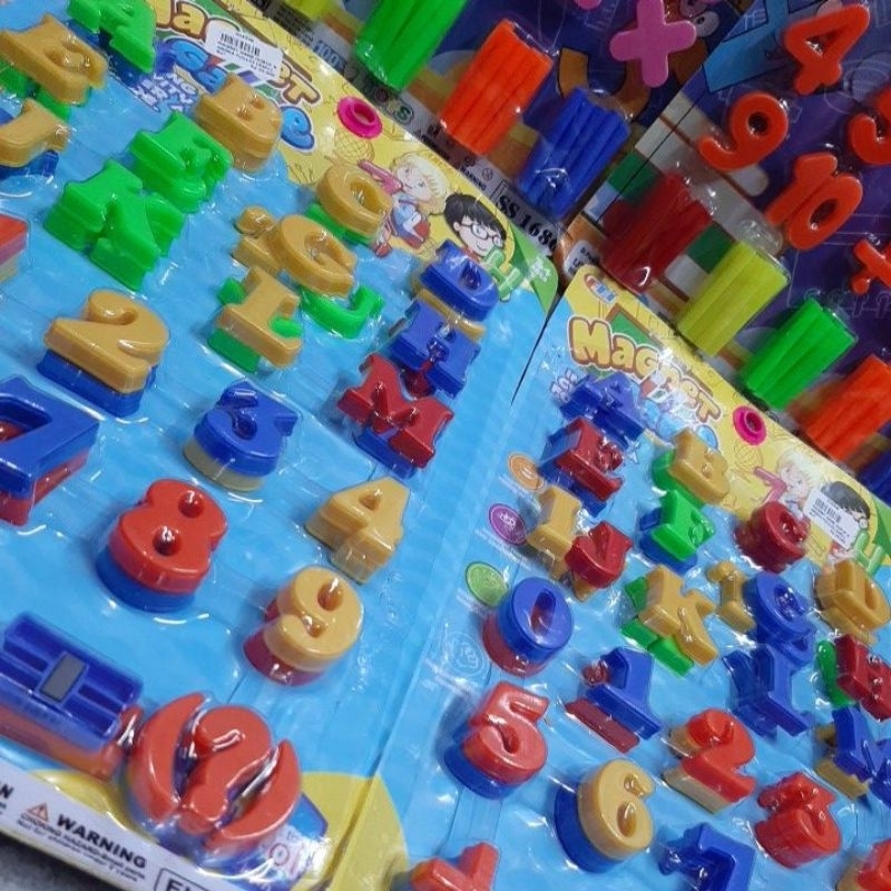 Huruf dan angka belajar berhitung