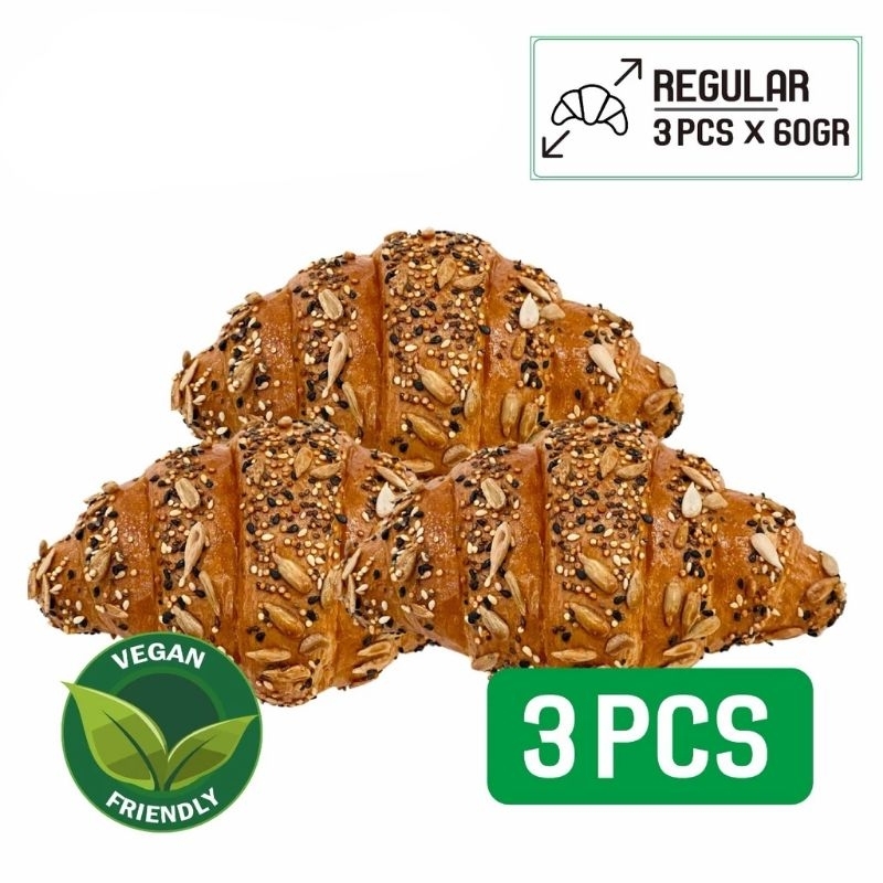 

Vegan Croissant - Mixed Seed (3pcs)