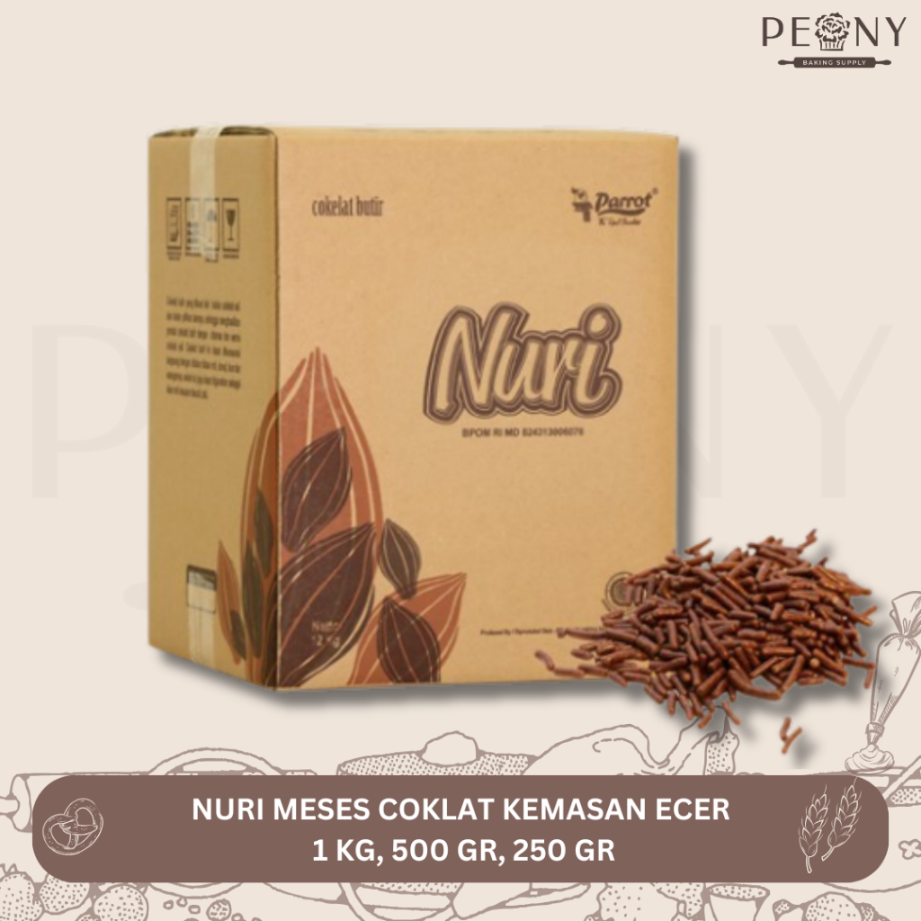 

NURI MESES COKLAT KEMASAN REPACK 1KG, 500 GRAM, 250 GRAM