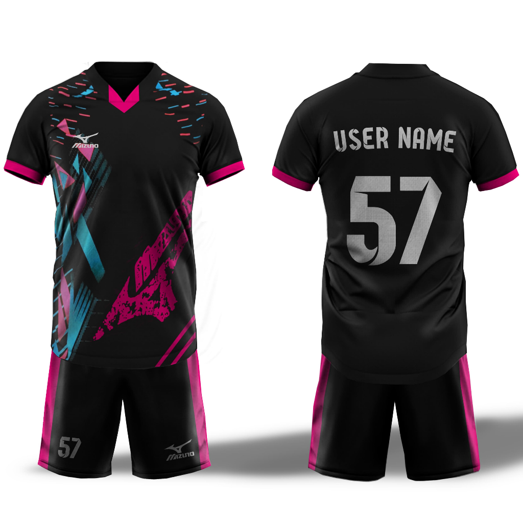COD Setelan Jersey Bola Free Custom Nama Dan Nomor Jersey Volly Riquest Nama Sendiri Setelan Jersey 