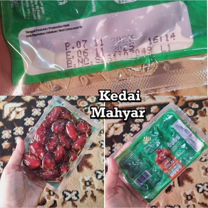 

Kurma Date Crown Khalas 250Gr Termo