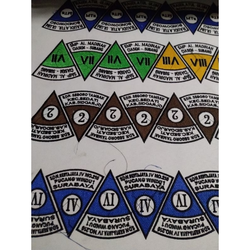 bet kelas bordir /bet samping bordir/bet loksi bordir