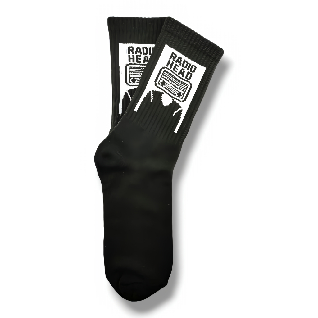 Kaos Kaki Motif Radiohead / Kaos Kaki Radiohead / Kaos Kaki Motif Radiohead Premium / Kaos Kaki Mura