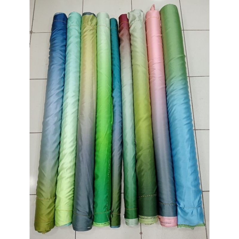 KAIN /BAHAN MAXMARA SILK GRADASI