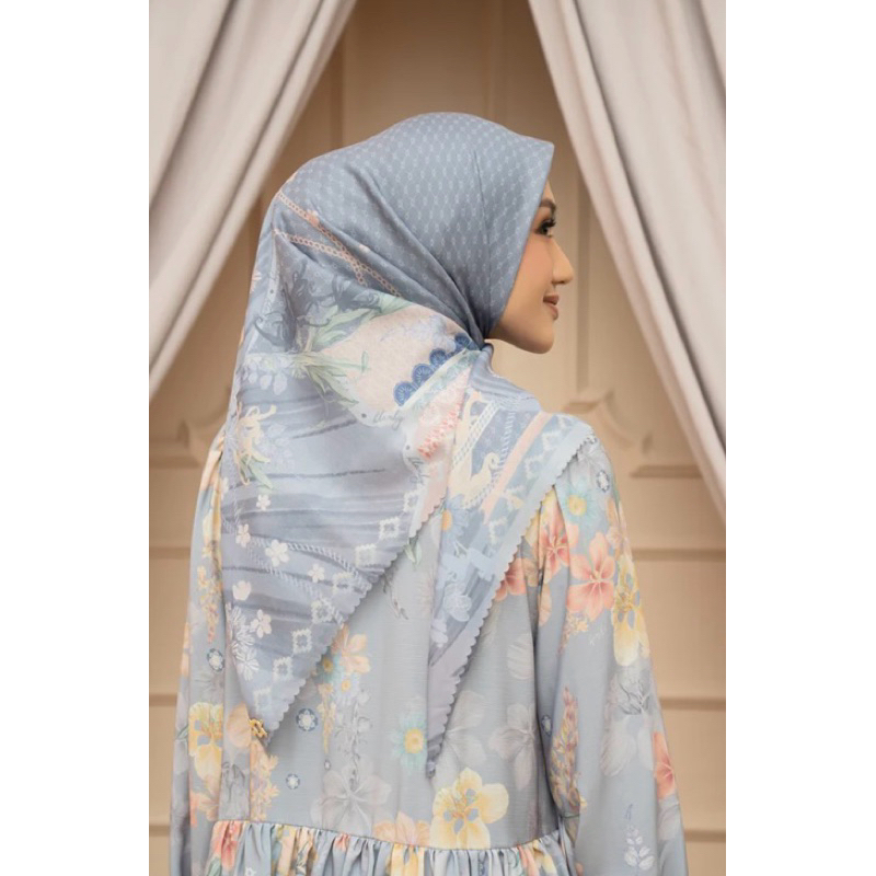 Wearing Klamby Namora Scarf PO Launching 9 Maret