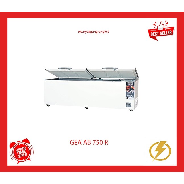 FREEZER BOX GEA 702 LITER 300 WATT - AB 750 R