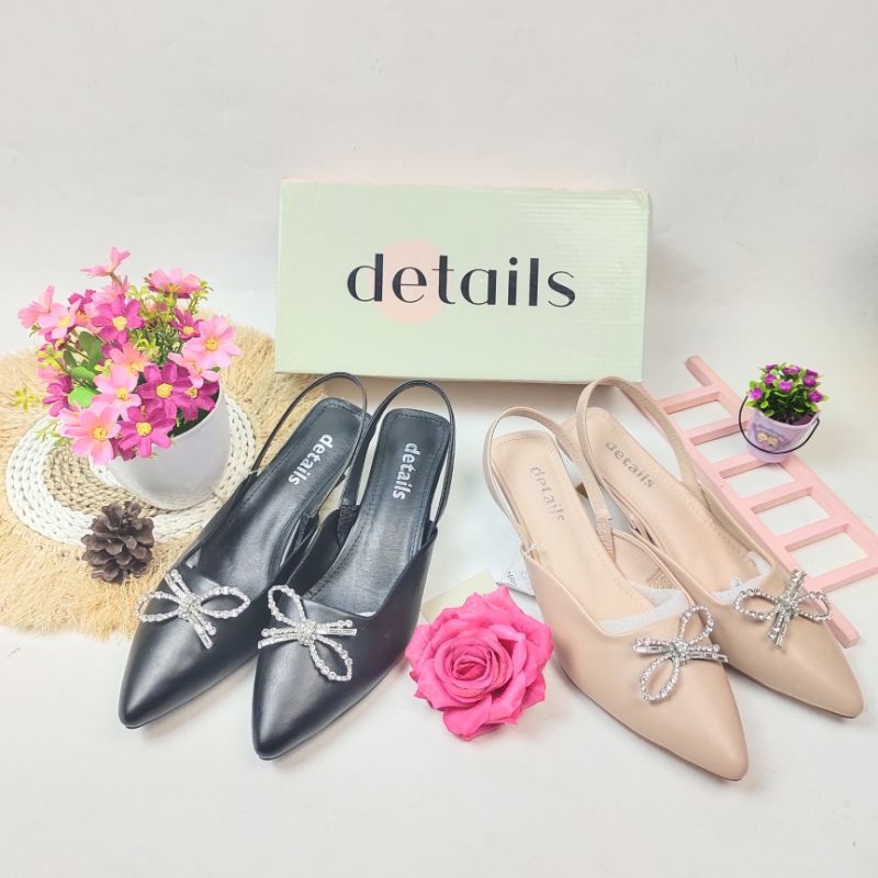 ‼️ LAILA BRANDED ‼️HEELS DETAILS / SANDAL WANITA (DWK03)