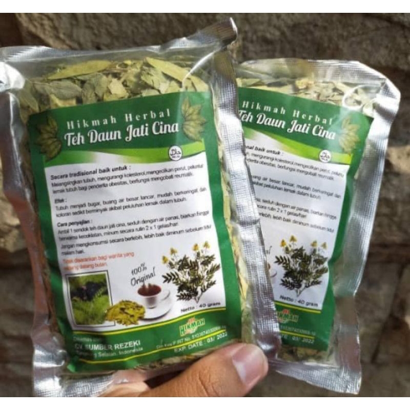

Daun Jati Cina Teh Pelangsing - 1 Bungkus @40 Gram